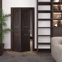 AVON 07 2H GOLD VERALINGA OAK BI-FOLD BELLDINNI MODERN INTERIOR DOOR - 2