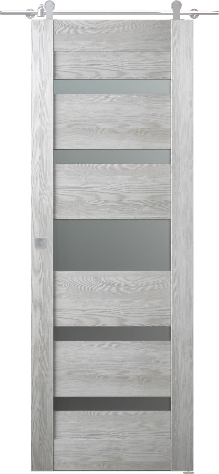 AVON 07-05 VETRO RIBEIRA ASH BARN BELLDINNI MODERN INTERIOR DOOR - 1