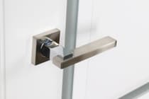 AURUM 1 VETRO LIGHT GREY SWING BELLDINNI MODERN INTERIOR DOOR - 3