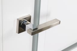 AURUM 1 VETRO LIGHT GREY SWING BELLDINNI MODERN INTERIOR DOOR - 3