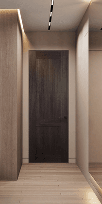 AVON 07 R VERALINGA OAK INVISIBLE METAL FRAME BELLDINNI MODERN INTERIOR DOOR - 2