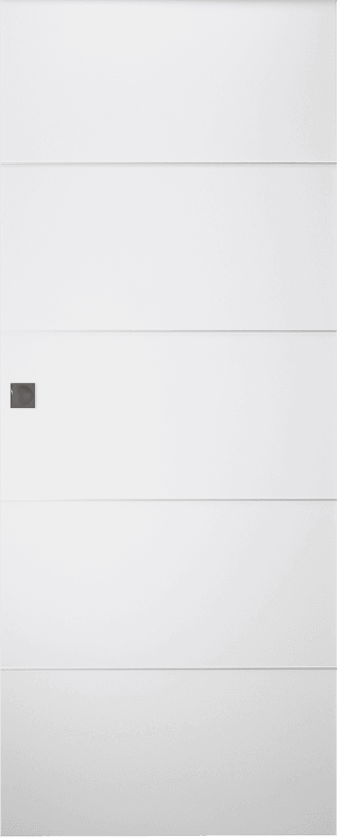 ARVIKA POLAR WHITE DOUBLE MAGIC BELLDINNI MODERN INTERIOR DOOR - 1