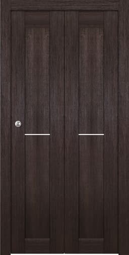 AVON 07 1H VERALINGA OAK BI-FOLD BELLDINNI MODERN INTERIOR DOOR - 1