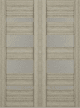 MIRELLA VETRO SHAMBOR DOUBLE BI-FOLD BELLDINNI MODERN INTERIOR DOOR - 2