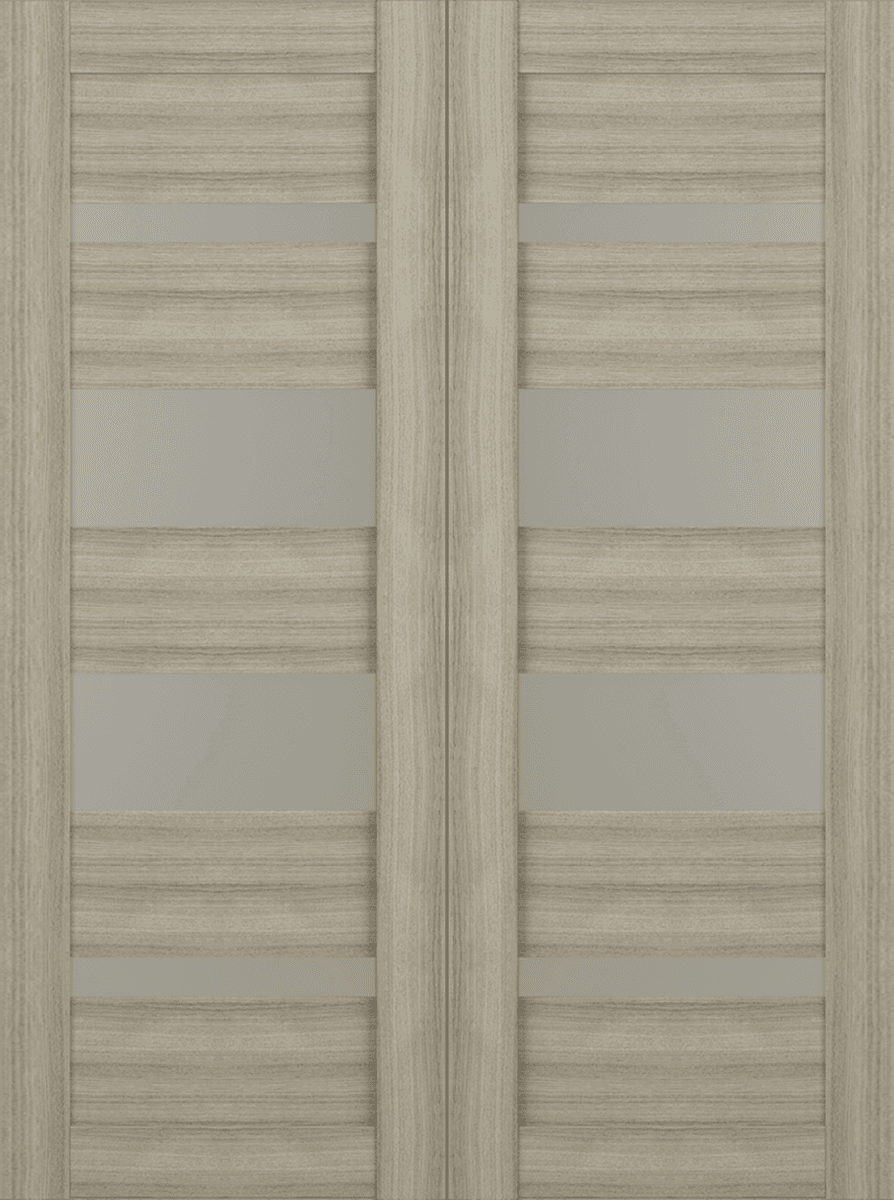 MIRELLA VETRO SHAMBOR DOUBLE BI-FOLD BELLDINNI MODERN INTERIOR DOOR - 2