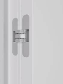 SMART PRO 208 VETRO POLAR WHITE DOUBLE BELLDINNI MODERN INTERIOR DOOR - 4