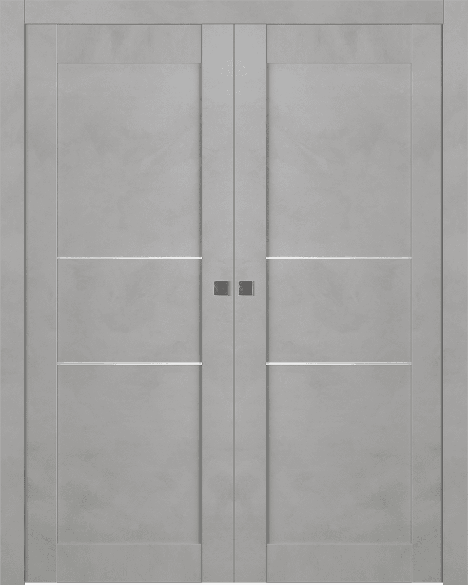 AVON 07 2H LIGHT URBAN DOUBLE POCKET BELLDINNI MODERN INTERIOR DOOR - 1