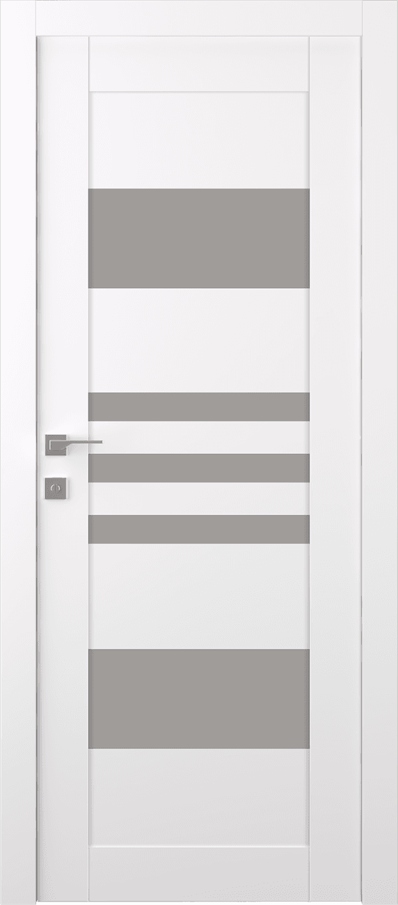 LETI VETRO SNOW WHITE SWING BELLDINNI MODERN INTERIOR DOOR