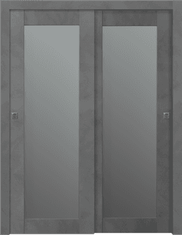 AVON 207 VETRO DARK URBAN BYPASS BELLDINNI MODERN INTERIOR DOOR - 1