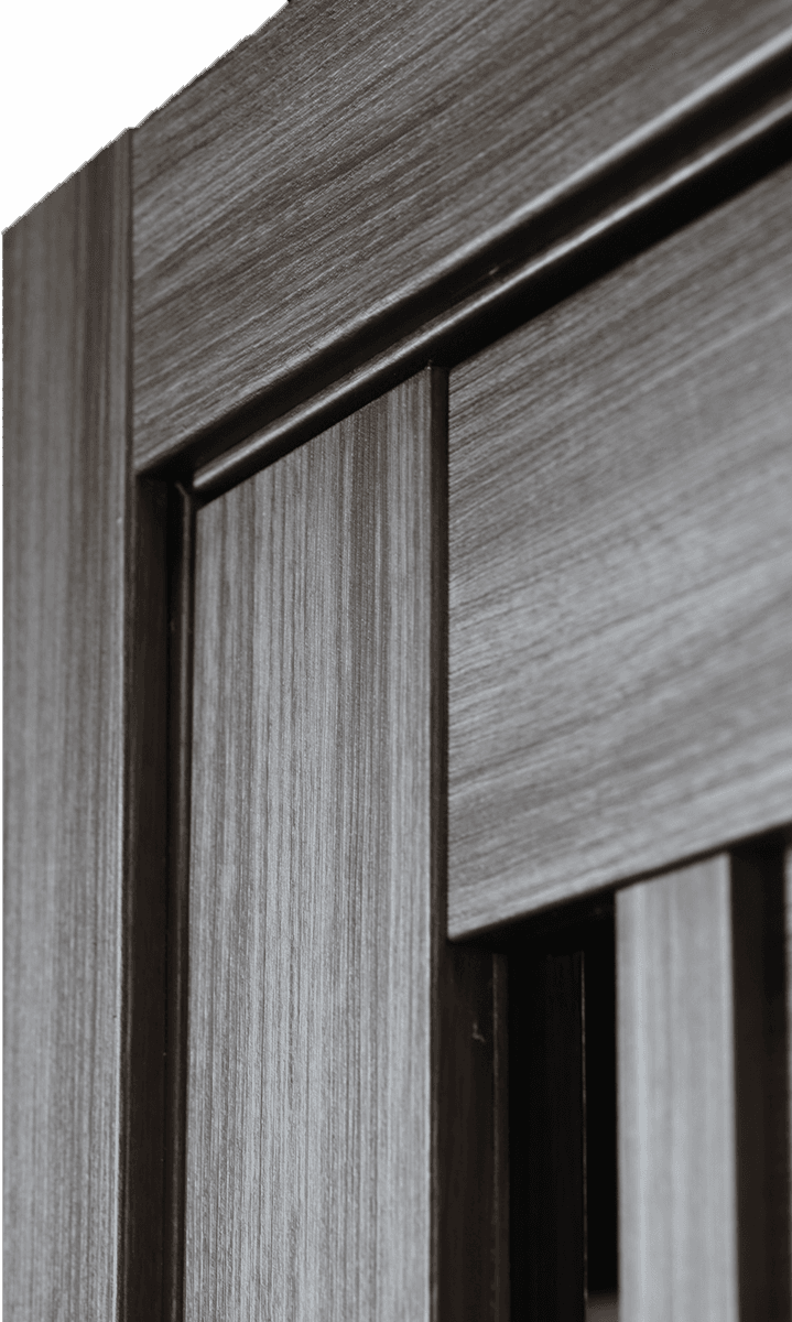 ESTA BLACK VETRO GRAY OAK DOUBLE BARN BELLDINNI MODERN INTERIOR DOOR - 5