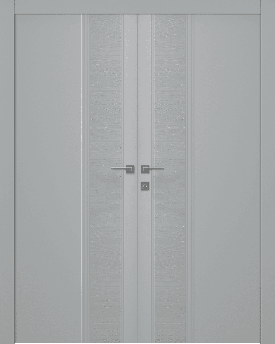 TWINWOOD 1 LIGHT GREY CLOSET BELLDINNI MODERN INTERIOR DOOR - 1