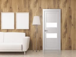 DESSA VETRO BIANCO NOBLE BYPASS BELLDINNI MODERN INTERIOR DOOR - 10