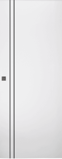 SMART PRO 2V BLACK POLAR WHITE MAGIC DOORS BELLDINNI MODERN INTERIOR DOOR - 1