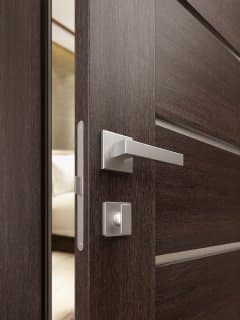 AVON 5 LITE VETRO VERALINGA OAK DOUBLE BELLDINNI MODERN INTERIOR DOOR - 4