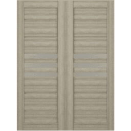 DOME VETRO SHAMBOR DOUBLE POCKET BELLDINNI MODERN INTERIOR DOOR - 2