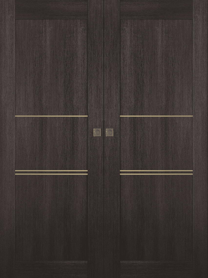 AVON 07 3H GOLD VERALINGA OAK DOUBLE MAGIC BELLDINNI MODERN INTERIOR DOOR - 1