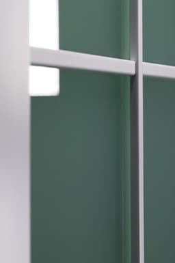 SMART PRO 10 LITE VETRO POLAR WHITE INVISIBLE METAL FRAME BELLDINNI MODERN INTERIOR DOOR - 6