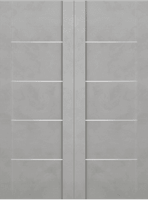 AVON 01 4H LIGHT URBAN DOUBLE BI-FOLD BELLDINNI MODERN INTERIOR DOOR - 2