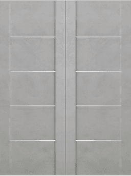 AVON 01 4H LIGHT URBAN DOUBLE BI-FOLD BELLDINNI MODERN INTERIOR DOOR - 2