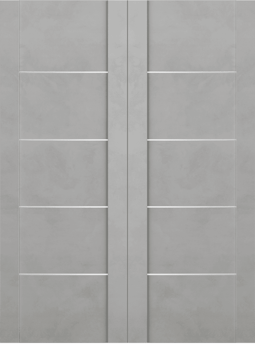 AVON 01 4H LIGHT URBAN DOUBLE BI-FOLD BELLDINNI MODERN INTERIOR DOOR - 2