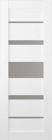 KINA VETRO BIANCO NOBLE SLAB DOORS BELLDINNI MODERN INTERIOR DOOR - 1