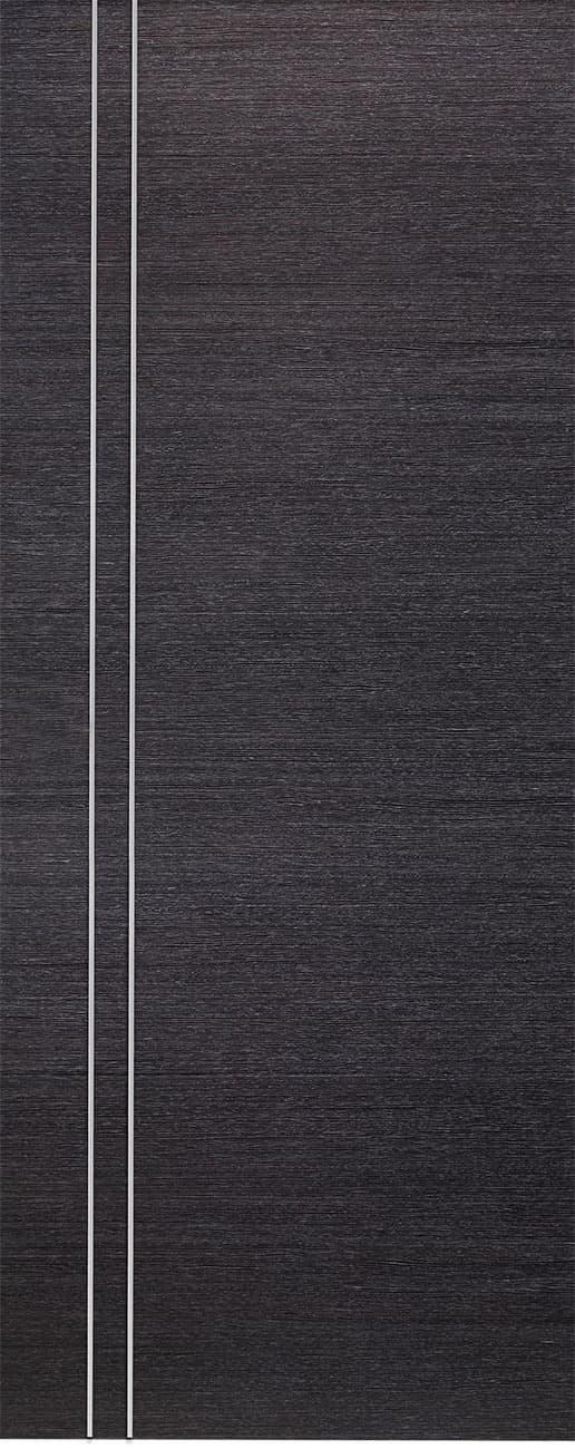 AVANTI 2V BLACK APRICOT SLAB BELLDINNI MODERN INTERIOR DOOR - 1