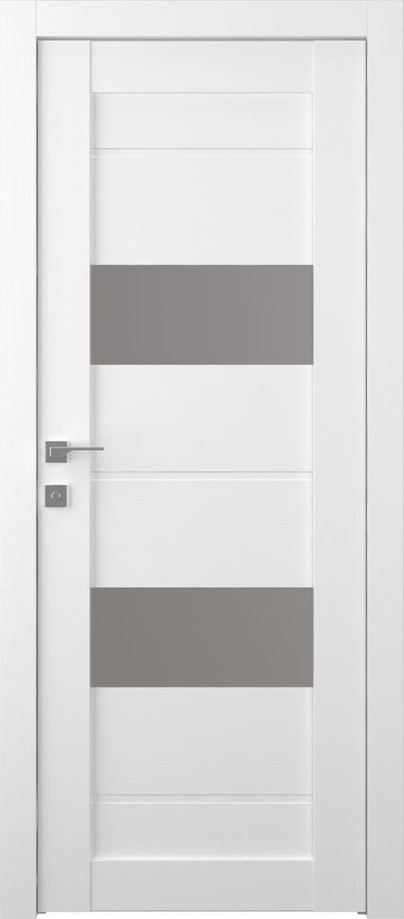 VITA VETRO BIANCO NOBLE SWING BELLDINNI MODERN INTERIOR DOOR