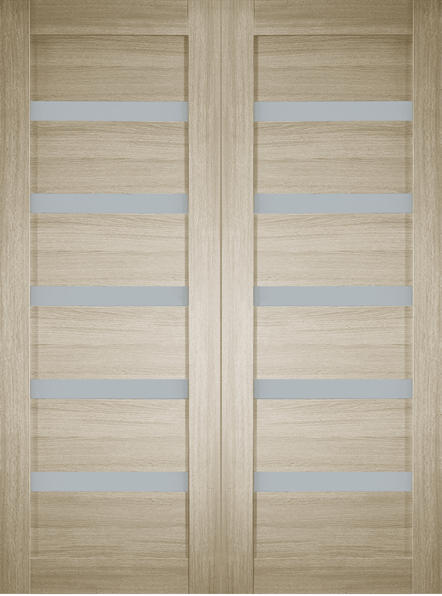 LEORA VETRO SHAMBOR DOUBLE BI-FOLD BELLDINNI MODERN INTERIOR DOOR - 2