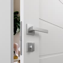 DOME VETRO SNOW WHITE BARN BELLDINNI MODERN INTERIOR DOOR - 2