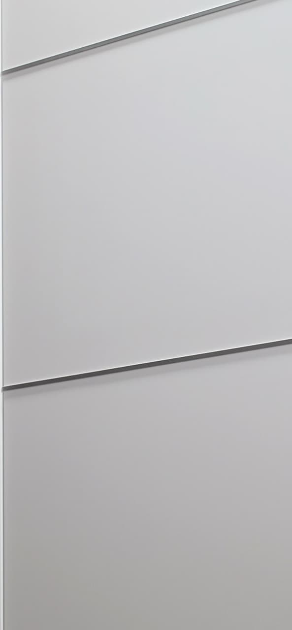 SMART PRO 4H POLAR WHITE SLAB BELLDINNI MODERN INTERIOR DOOR - 2