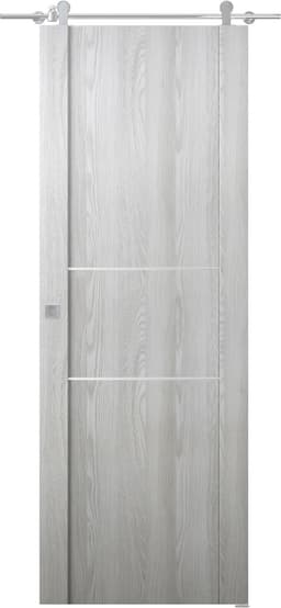 AVON 01 2H RIBEIRA ASH BARN BELLDINNI MODERN INTERIOR DOOR - 1