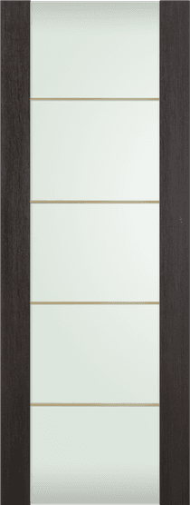 AVON 202 4H GOLD STRIPS VETRO VERALINGA OAK SLAB DOORS BELLDINNI MODERN INTERIOR DOOR - 1