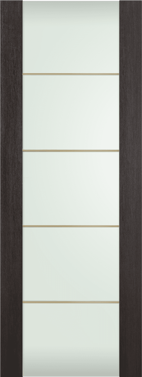 AVON 202 4H GOLD STRIPS VETRO VERALINGA OAK SLAB DOORS BELLDINNI MODERN INTERIOR DOOR - 1
