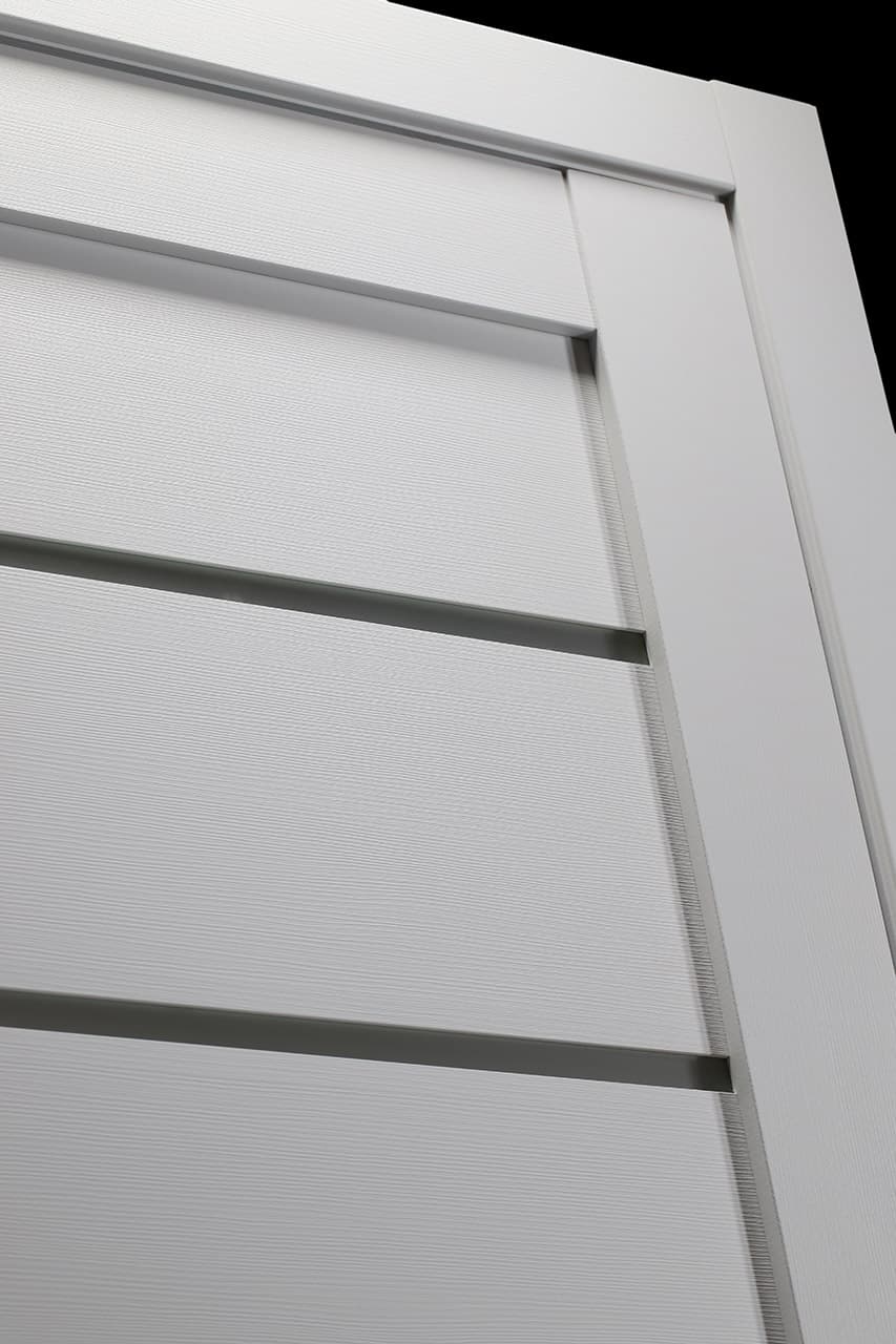 ALBA BIANCO NOBLE DOUBLE POCKET BELLDINNI MODERN INTERIOR DOOR - 5