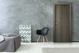 PALLADIO 2V GRAY OAK BARN BELLDINNI MODERN INTERIOR DOOR - 3