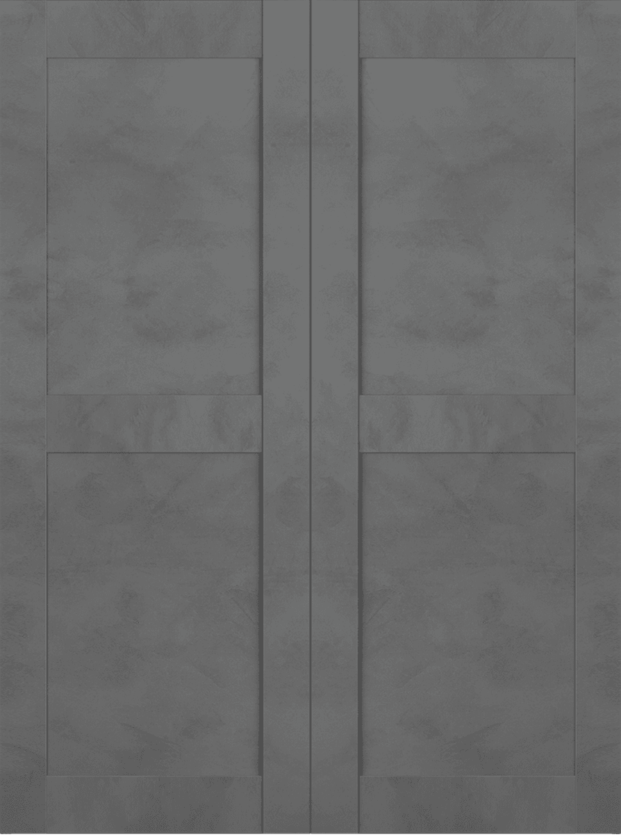 AVON 07 2RN DARK URBAN DOUBLE BARN BELLDINNI MODERN INTERIOR DOOR - 2