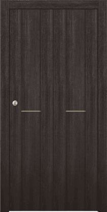 AVON 01 1H GOLD VERALINGA OAK DOUBLE BI-FOLD BELLDINNI MODERN INTERIOR DOOR - 2