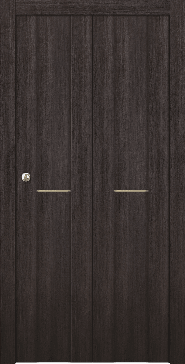 AVON 01 1H GOLD VERALINGA OAK DOUBLE BI-FOLD BELLDINNI MODERN INTERIOR DOOR - 2