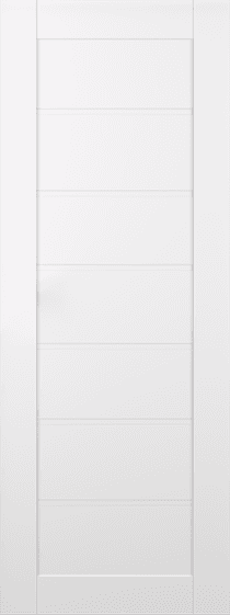 ALDA SNOW WHITE SLAB BELLDINNI MODERN INTERIOR DOOR - 1