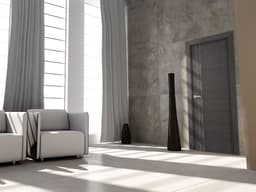 AVANTI 2U BLACK APRICOT DOUBLE BELLDINNI MODERN INTERIOR DOOR - 3