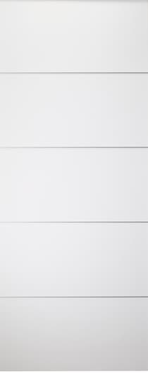 SMART PRO 4H POLAR WHITE SLAB BELLDINNI MODERN INTERIOR DOOR - 1