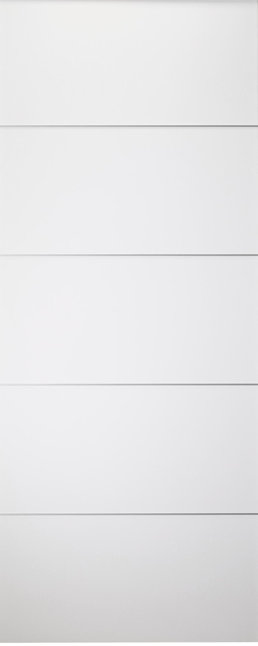 SMART PRO 4H POLAR WHITE SLAB BELLDINNI MODERN INTERIOR DOOR - 1