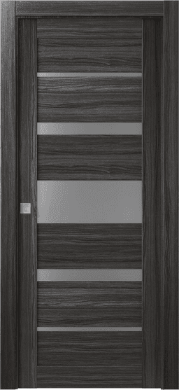 KINA VETRO GRAY OAK POCKET DOORS BELLDINNI MODERN INTERIOR DOOR - 1