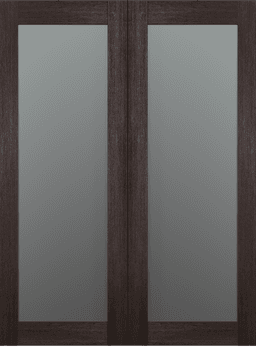 AVON 207 VETRO VERALINGA OAK DOUBLE BARN BELLDINNI MODERN INTERIOR DOOR - 2