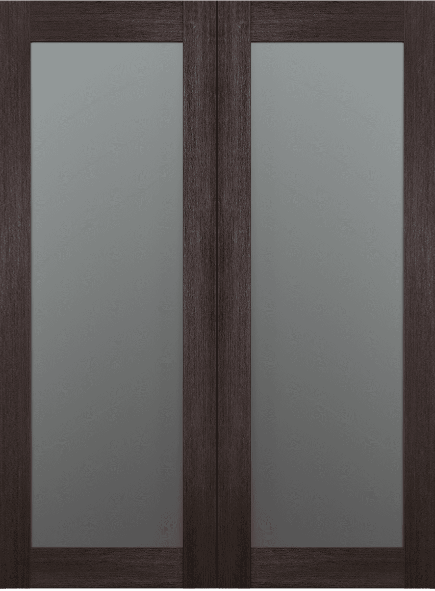 AVON 207 VETRO VERALINGA OAK DOUBLE BARN BELLDINNI MODERN INTERIOR DOOR - 2