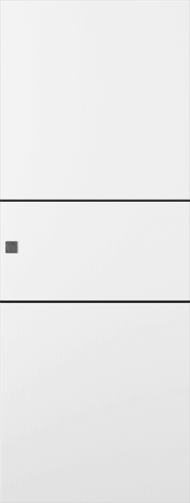 SMART PRO 2H BLACK POLAR WHITE MAGIC DOORS BELLDINNI MODERN INTERIOR DOOR - 1