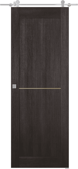 AVON 07 1H GOLD VERALINGA OAK DOUBLE BARN BELLDINNI MODERN INTERIOR DOOR - 1