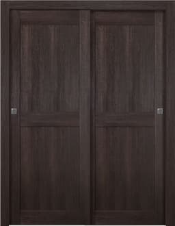 AVON 07 RN VERALINGA OAK BYPASS BELLDINNI MODERN INTERIOR DOOR - 1