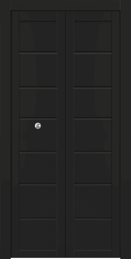 ALDA BLACK MATTE BI-FOLD BELLDINNI MODERN INTERIOR DOOR - 1