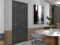 AVON 01 DARK URBAN SWING BELLDINNI MODERN INTERIOR DOOR - 3